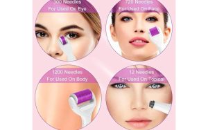 درمارولر تیتانیومی اورجینال پنچ کاره derma roller 5 in 1
